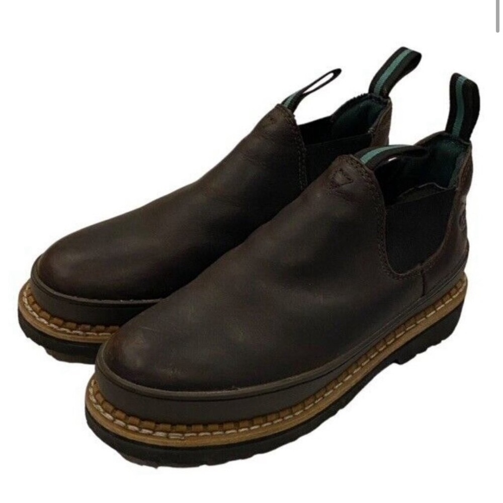 Georgia boots Romeo’s steel toe shoes boots women’s 8.5